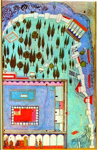 Topkapi Sarayi in time of Selim I - right