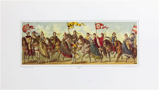 Tony Avenarius, Historischer Festzug veranstaltet bei der Feier der Vollendung des Kölner Doms 19