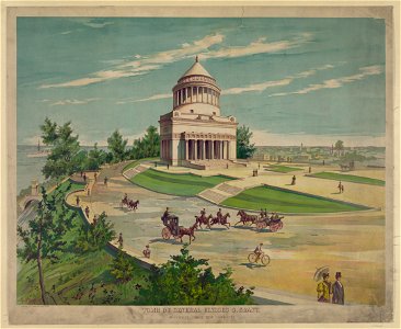 Tomb of General Ulysses S. Grant, Riverside Drive, New York City - Grant Wright, 1897. LCCN93503161