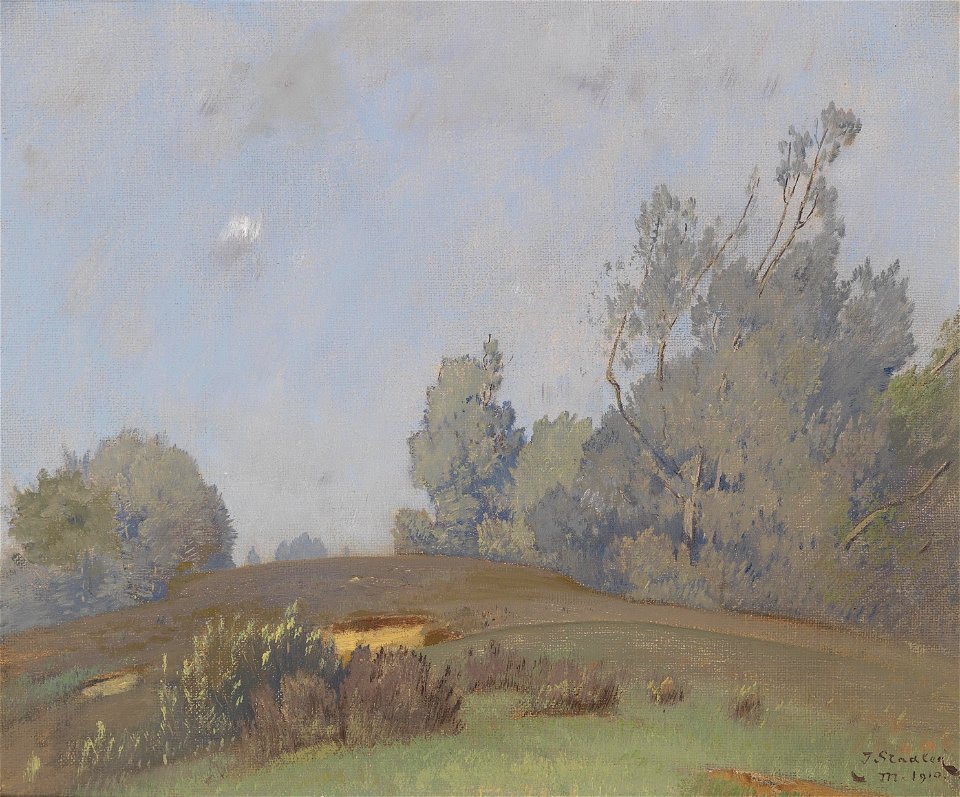 Toni von Stadler Landschaft 1910