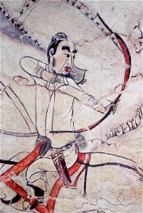 Tomb of Northern Qi Dynasty in Jiuyuangang, Xinzhou, Mural 08