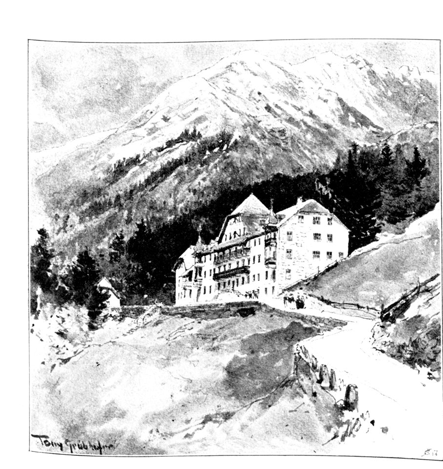 Tony Grubhofer Suldenhotel 1899