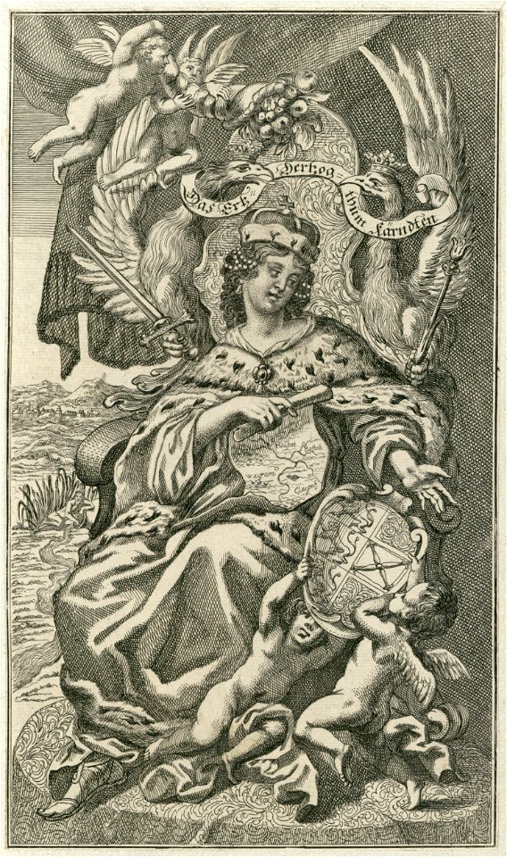 Topographia Archiducatus Carinthiae antiquae et modernae completa - illustration