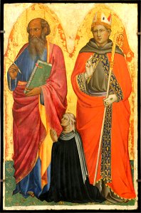 Tommaso del Mazza'Saint Jean et saint Louis de Toulouse. Free illustration for personal and commercial use.