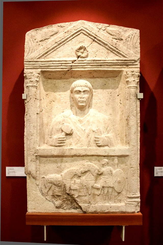Tombstone of a cavalryman - Óbuda