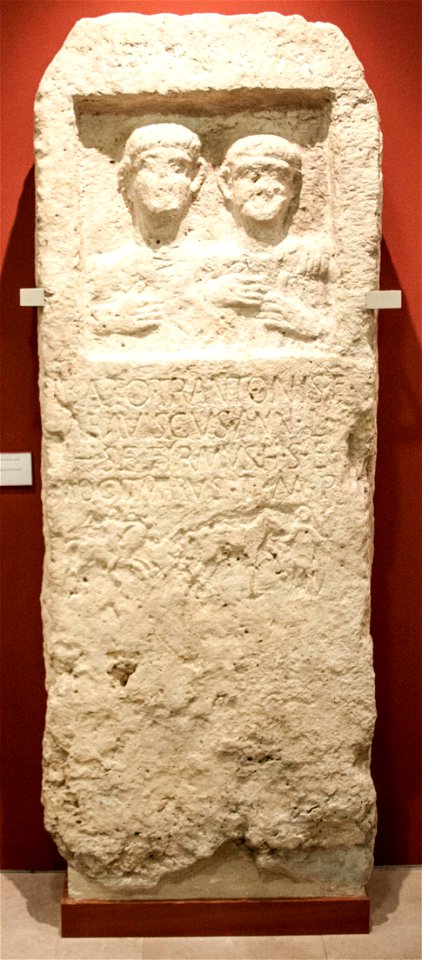 Tombstone of two Eraviscan cavalrymen