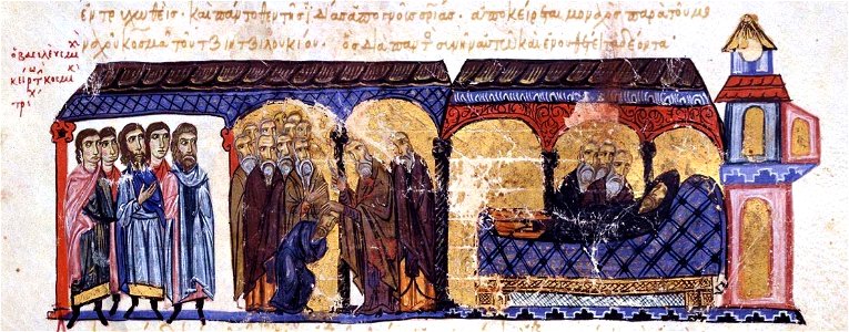 Tonsure and death of Michael IV