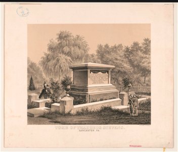 Tomb of Thaddeus Stevens. Lancaster, Pa LCCN2003690918