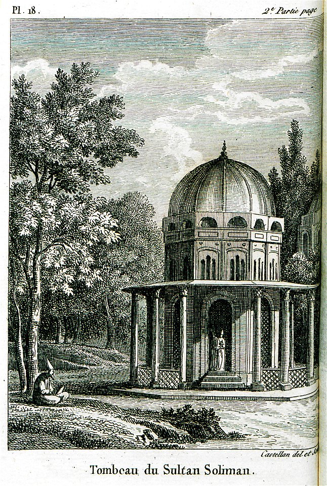 Tombeau du Sultan Soliman - Castellan Antoine-laurent - 1811