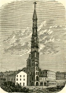 Torino campanile della chiesa di N S del Suffragio