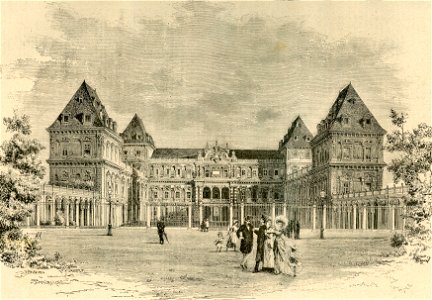 Torino il palazzo del Valentino