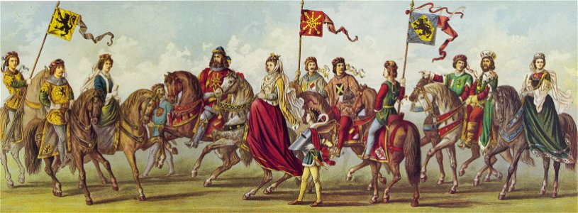 Tony Avenarius, Historischer Festzug veranstaltet bei der Feier der Vollendung des Kölner Doms 18