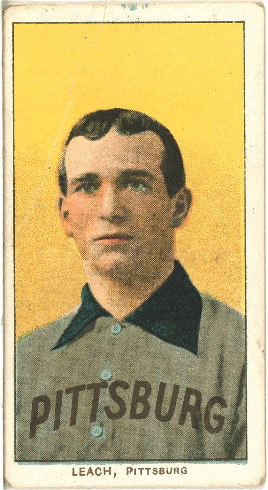 Tommy Leach, Pittsburgh Pirates, baseball card portrait LCCN2008676543