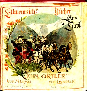 Tony Grubhofer Zum Ortler Rückseite 1899