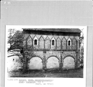 Torhalle Lorsch Ostseite um 1910