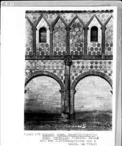 Torhalle Lorsch Ostseite Ausschnitt um 1910