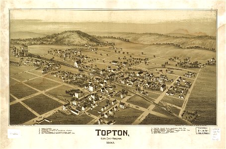 Topton, Berks County, Pennsylvania 1893 LOC gm71005362