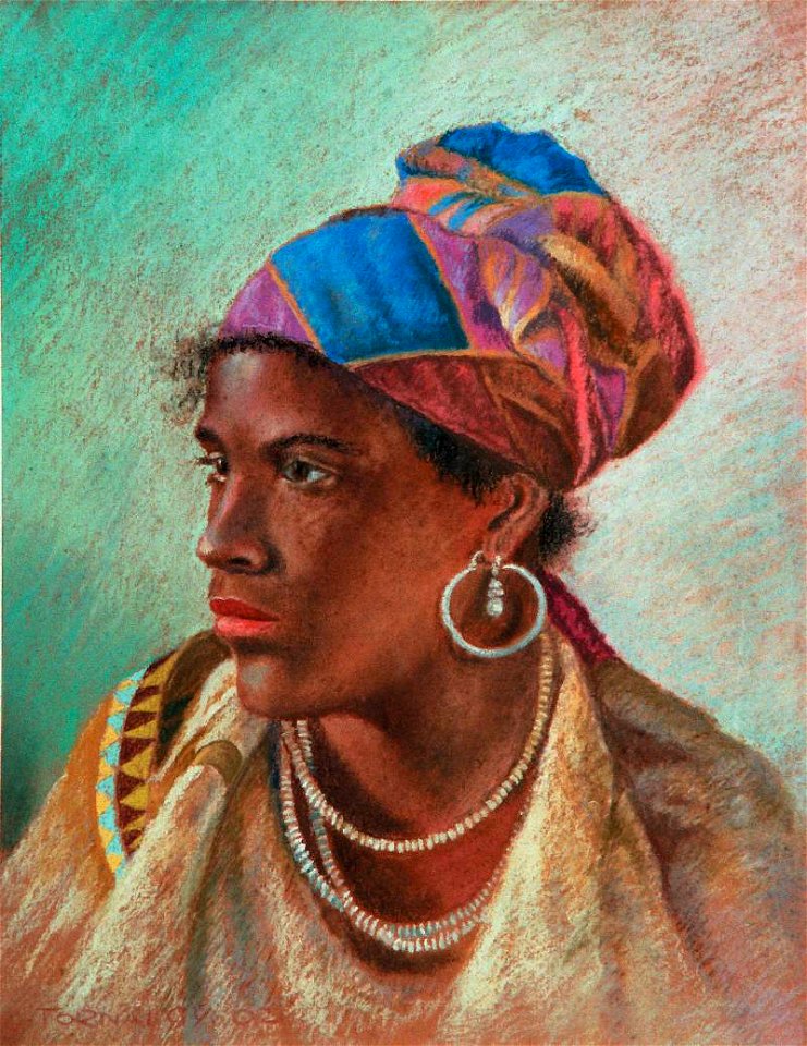 Tornai Portrait of a Woman 1902