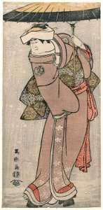 Toshusai Sharaku (1794) Yamashita Kinsaku II as Iwate, Wife of Sadato