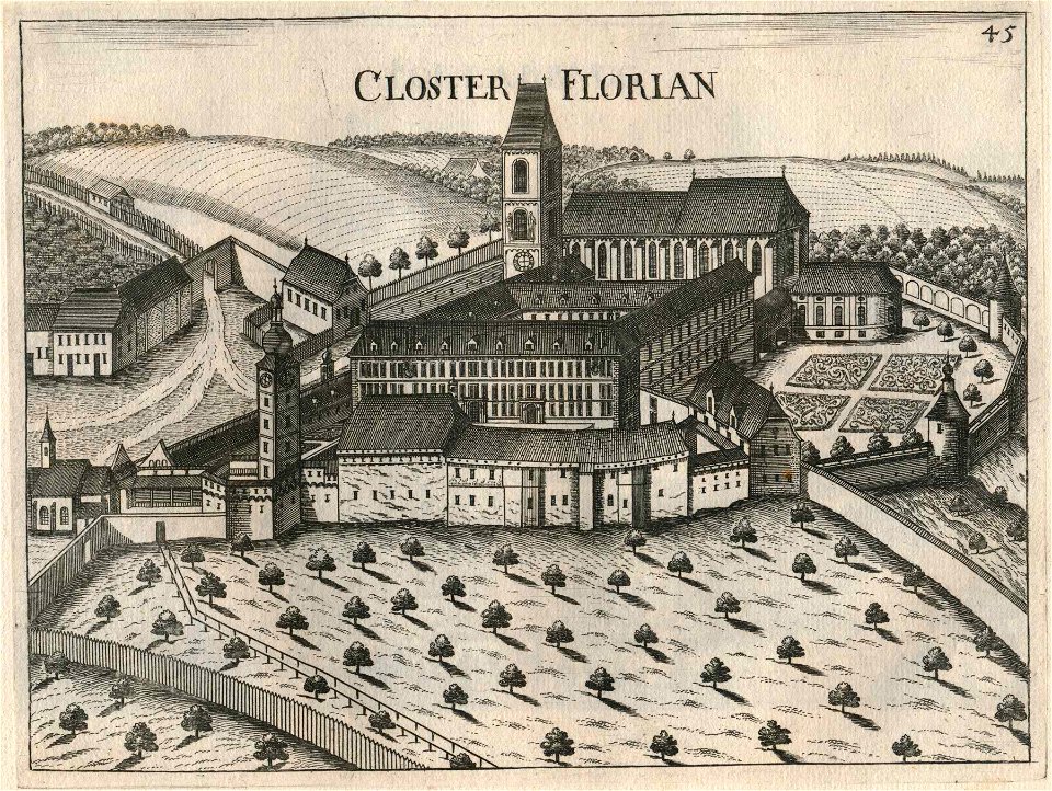 Topographia Austriae superioris modernae - Closter Florian