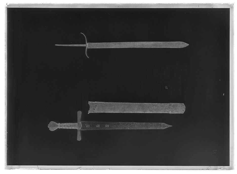 Tornersvärd, kort - Livrustkammaren - 449-negative