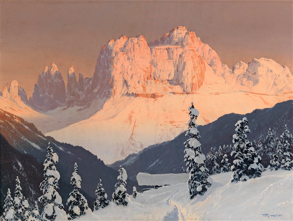 Toni Haller Der Rosengarten von Sankt Cyprian