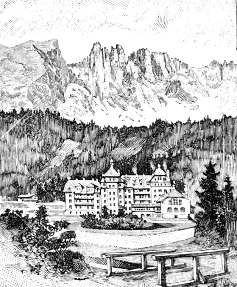 Tony Grubhofer Karerseehotel 1899