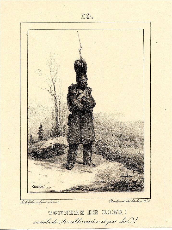 Tonnere de dieu! en voila de c'te noble misére et pas cher! (BM 1865,0520.530)
