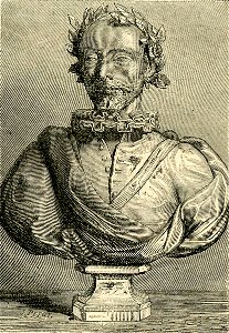 Torquato Tasso; ritratto eseguito sulla sua maschera