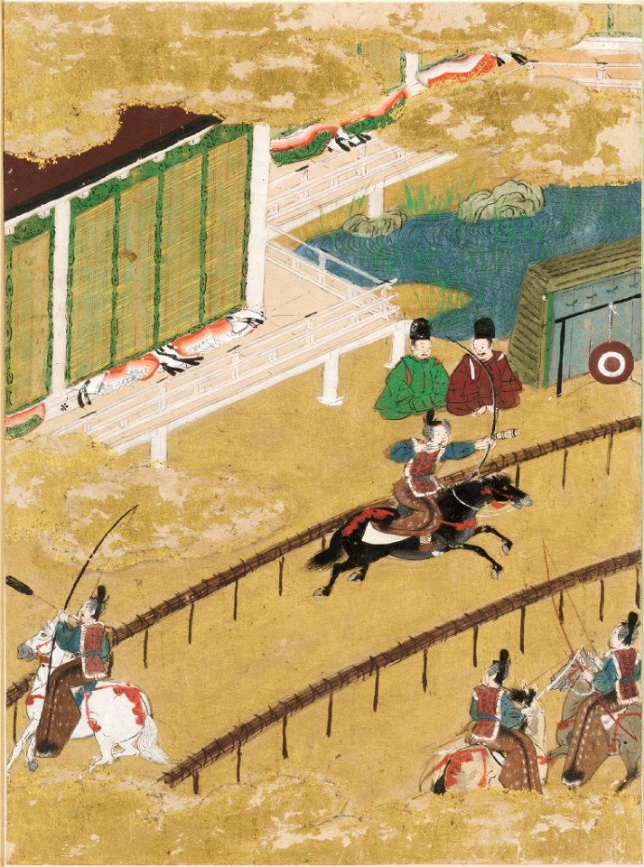 Tosa Mitsunobu - The Fireflies (Hotaru), Illustration to Chapter 25 of the Tale of Genji (Genji monogatari) - 1985.352.25.A - Arthur M. Sackler Museum
