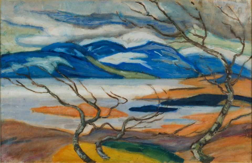 Torne Marsh in Spring (Helmer Osslund) - Nationalmuseum - 25630