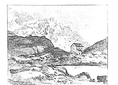 Tony Grubhofer Düsseldorfer Hütte 1899