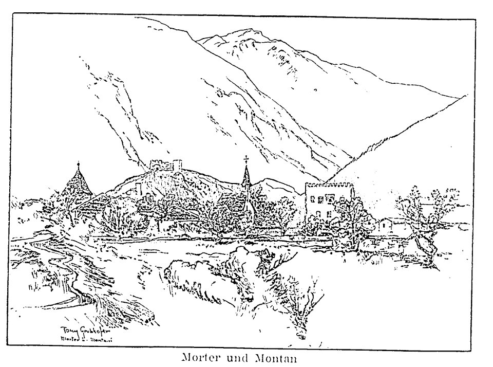 Tony Grubhofer Morter und Montan 1899