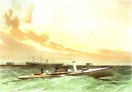 Torpedo boat, 2nd class and HMS Hecla RMG PU6279
