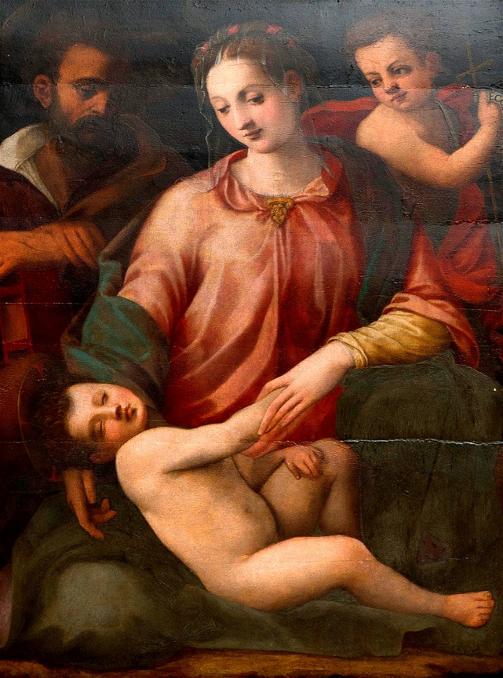 TOSINI Michele Sainte famille avec St Jean-Baptiste