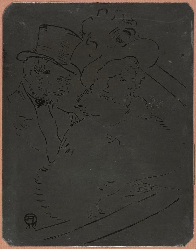 Toulouse-Lautrec - At the Concert, 1933.933
