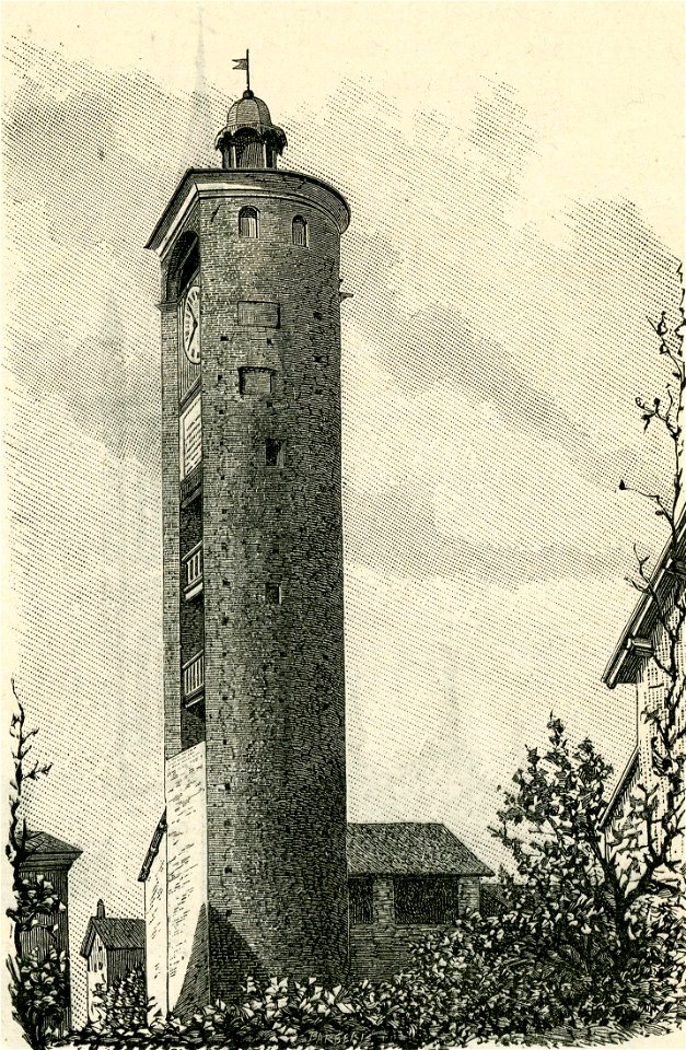 Torre dell orologio a Castellazzo Bormida