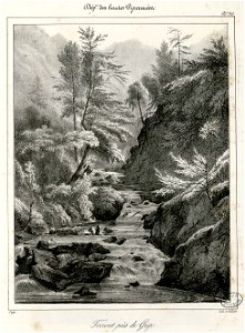 Torrent près de Grip (i.e. Gripp) (Hautes Pyrénées) - Fonds Ancely - B315556101 A DEFER 039