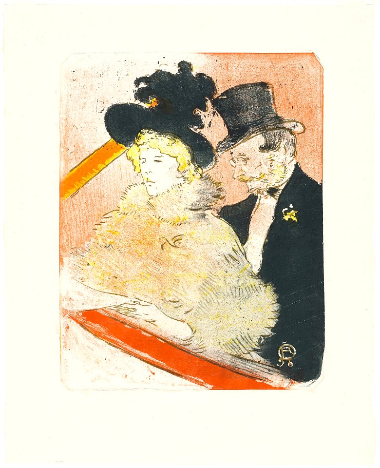 Toulouse-Lautrec - At the Concert, 1946.1065c