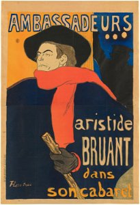 Toulouse-Lautrec - Ambassadeurs Aristide Bruant, 1948.450