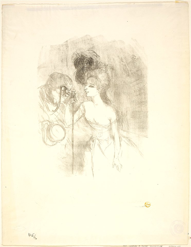 Toulouse-Lautrec - Anna Held and Baldy, 1927.916