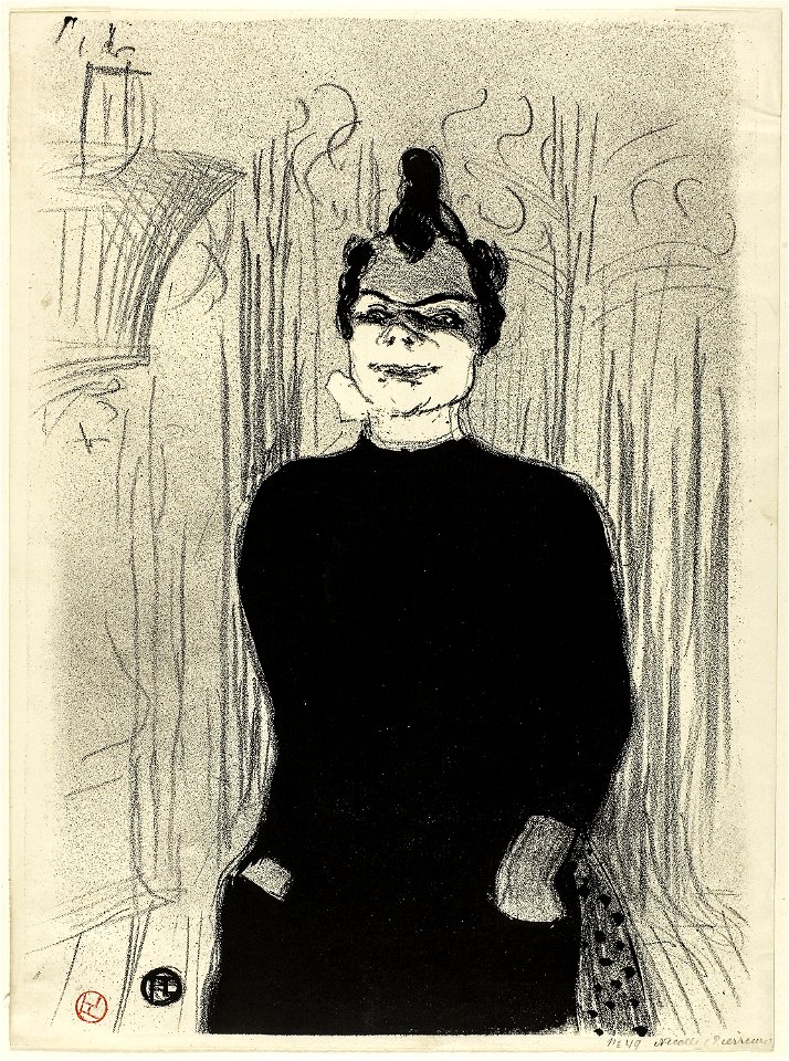 Toulouse-Lautrec - At the Gaieté Rochechouart Nicolle, 1927.3880