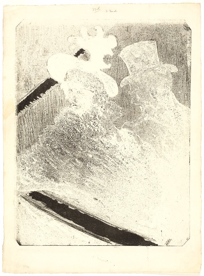 Toulouse-Lautrec - At the Concert, 1933.933a