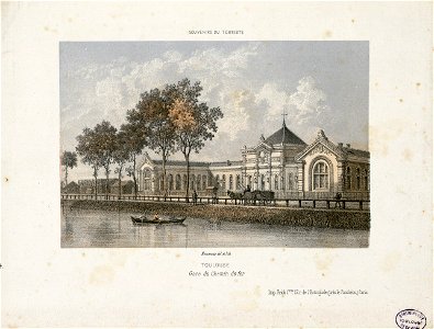 Toulouse - Gare du Chemin de fer - Fonds Ancely - B315556101 A MERCEREAU 8 001
