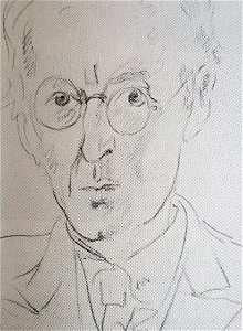 Torsten Palm självporträtt