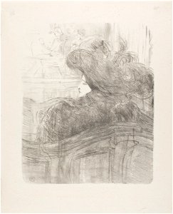 Toulouse-Lautrec - Cléo de Mérode, from Treize Lithographies, 1931.74
