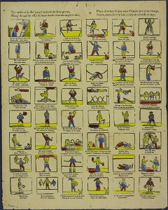 Tot onderwijs der jeugd bedacht ik deze prent-Catchpenny print-Borms 0172