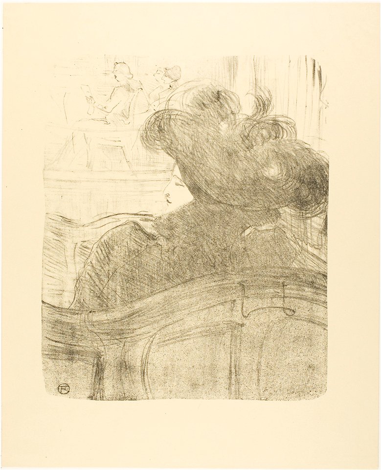 Toulouse-Lautrec - Cléo de Mérode, from Treize Lithographies, 1931.74a
