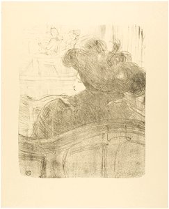 Toulouse-Lautrec - Cléo de Mérode, from Treize Lithographies, 1931.74a