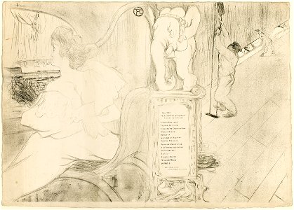 Toulouse-Lautrec - Cover for L’Estampe originale, 1932.1327